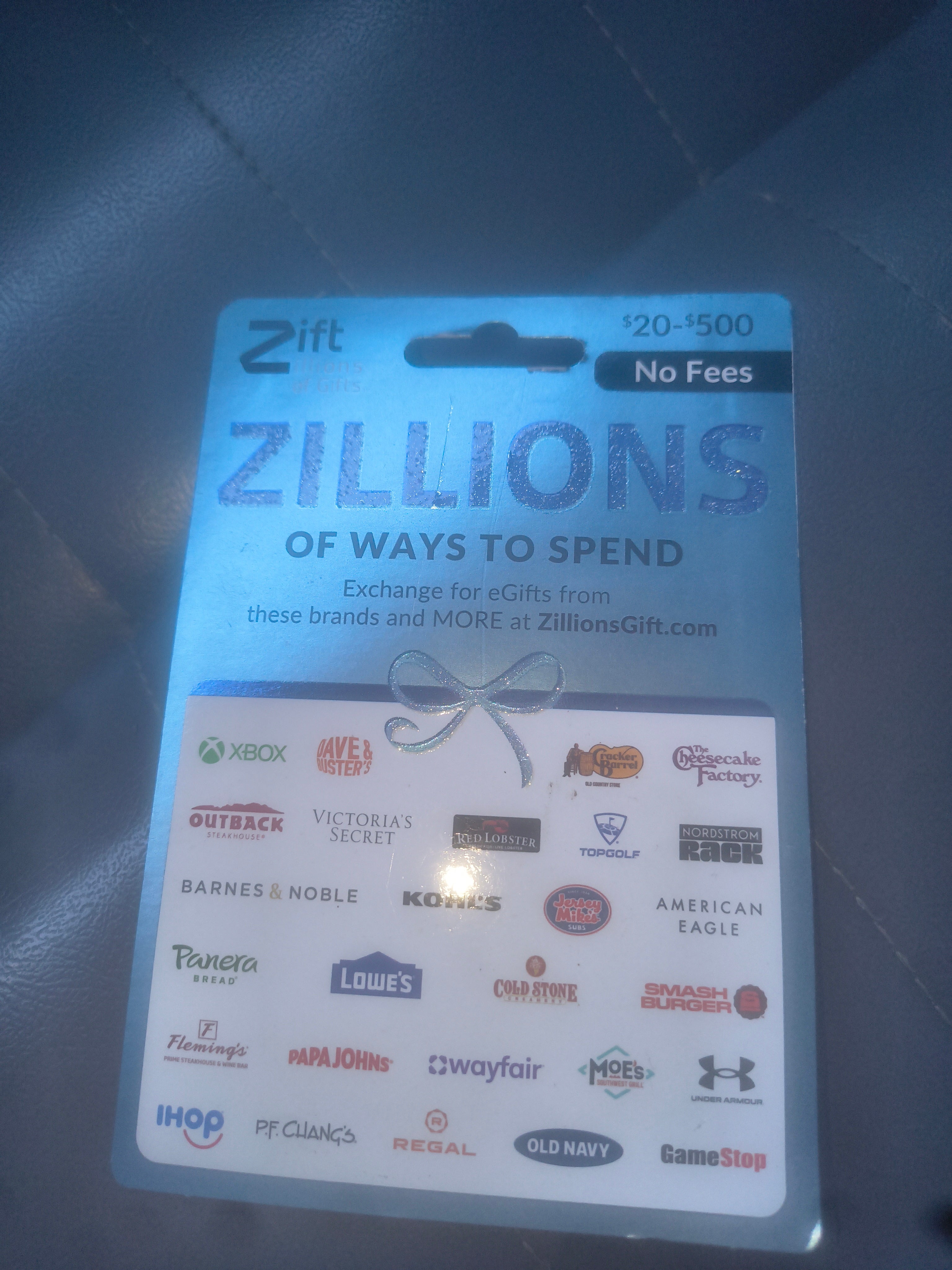eGift card