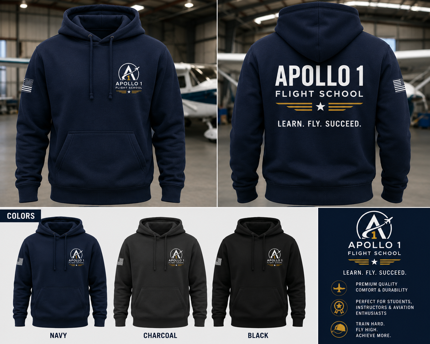 Hoodies and winter coats