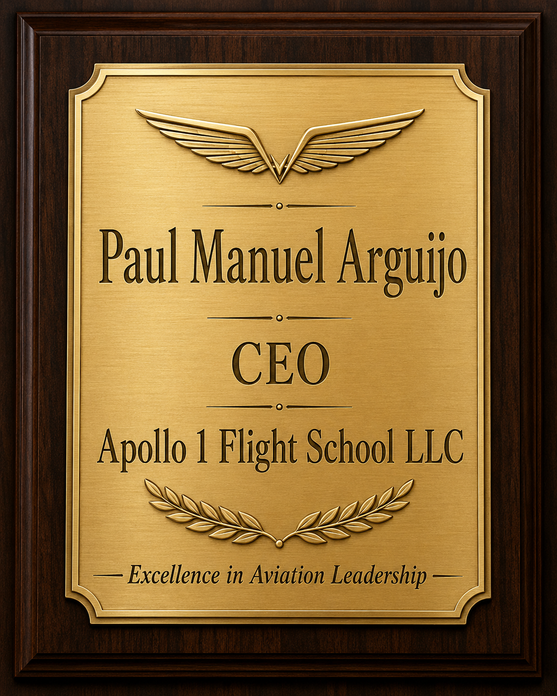 Pilot course Apollo 1 flight school LLC